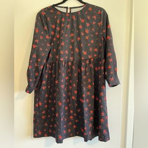 Black Rose Mini Dress